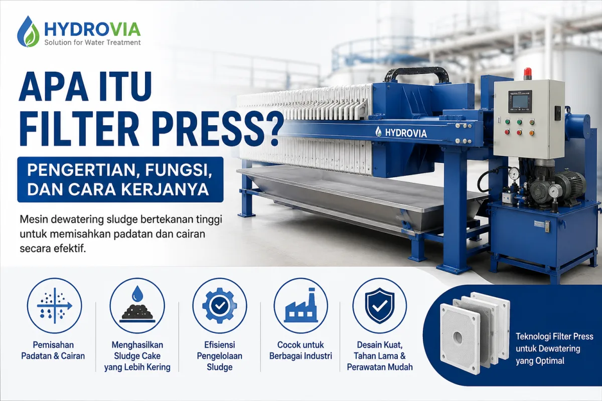 Apa itu Filter Press untuk dewatering sludge dan pengolahan limbah industri