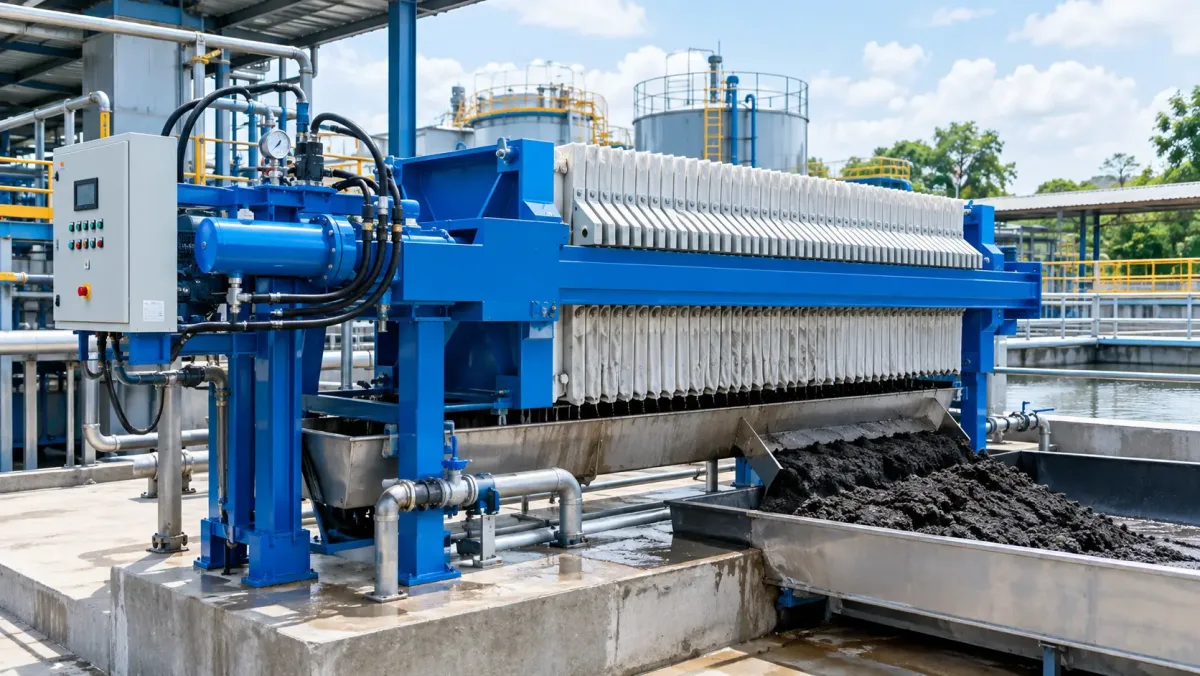 Fungsi Filter Press dalam Sistem Pneumatic Conveying