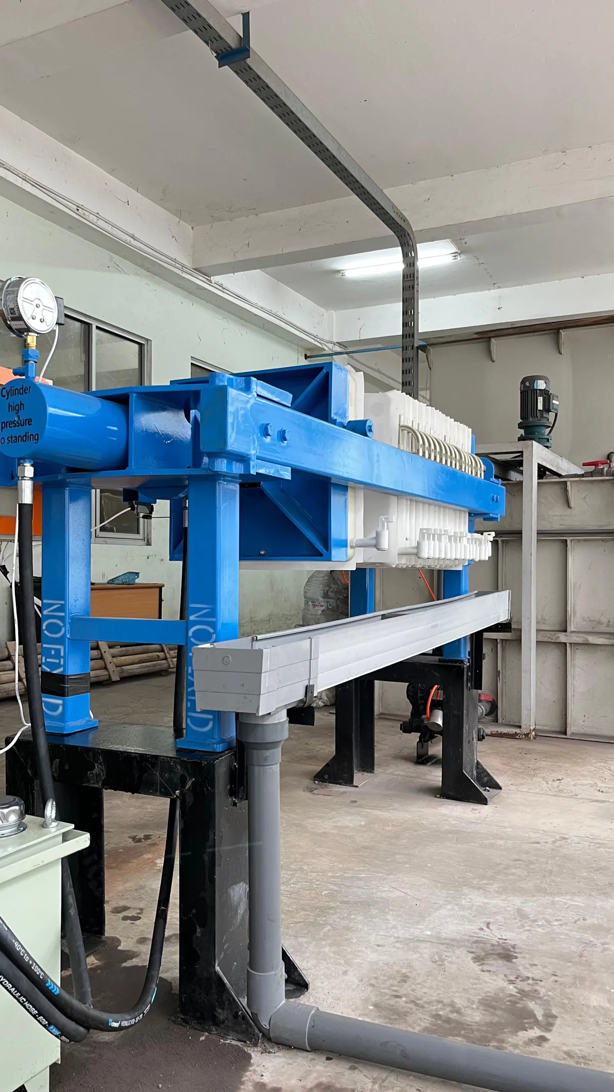 Filter Press untuk industri pertambangan pengolahan sludge slurry dan tailing