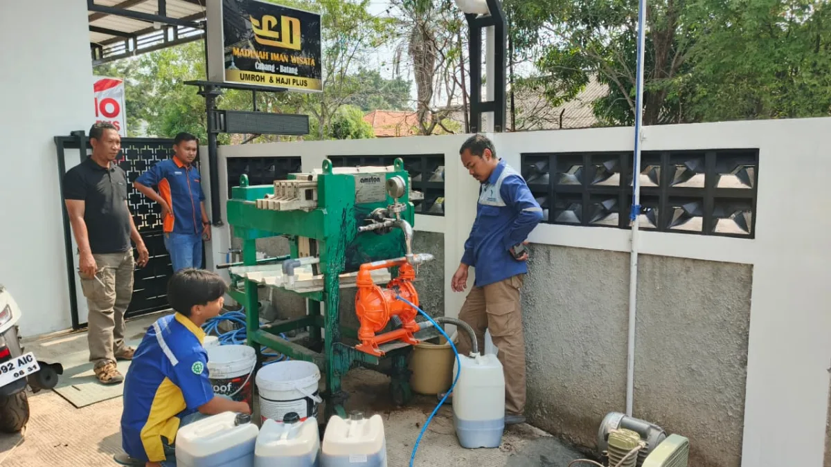 Filter press untuk produksi kecap dalam proses pemisahan cairan dan padatan