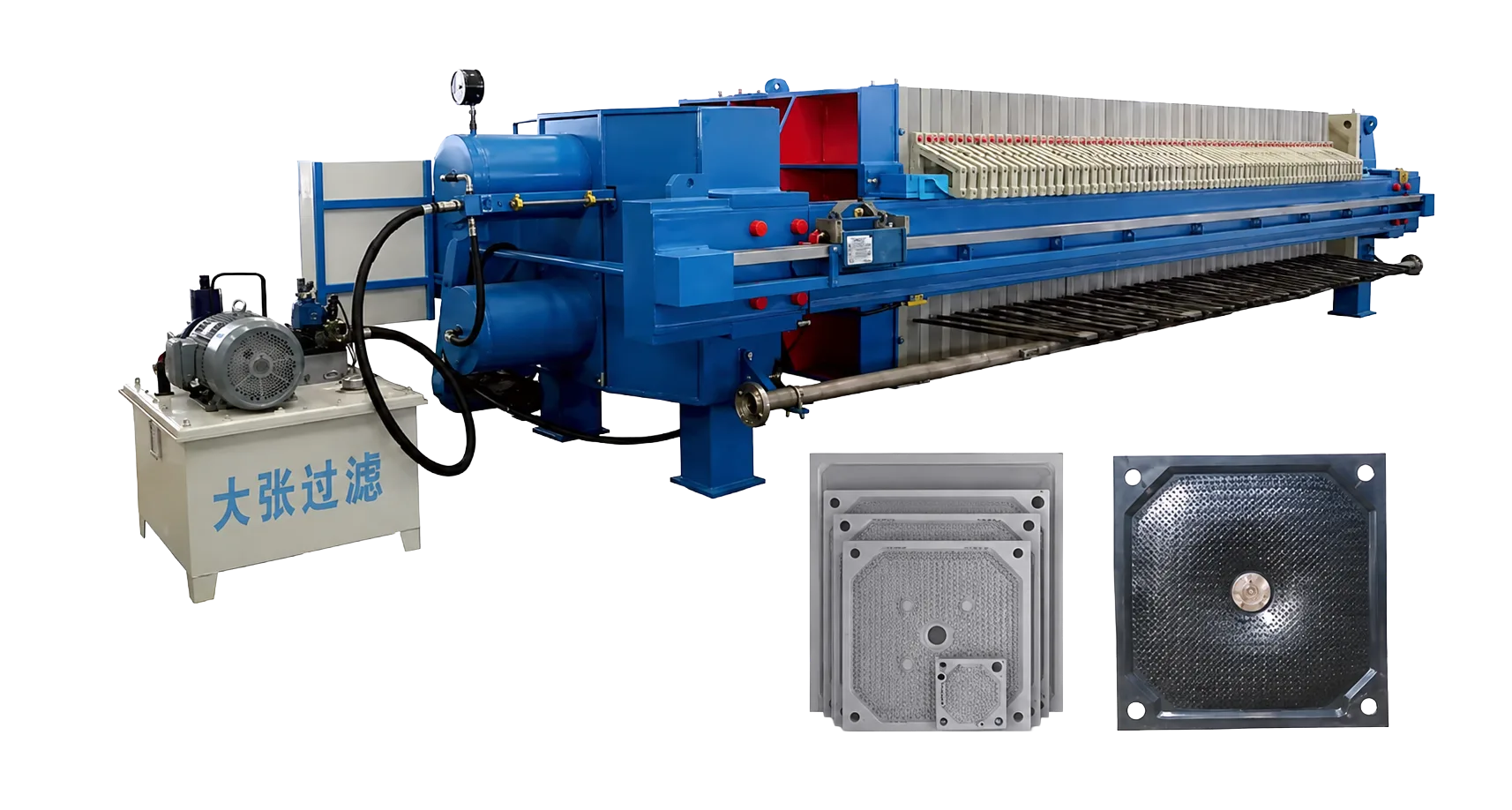 Membrane Squeeze Filter Press Teknologi Membran TPE Secondary Squeeze Kadar Air Minimal Hydrovia